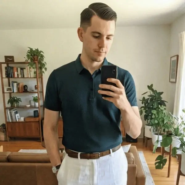 Teal · relaxed at home